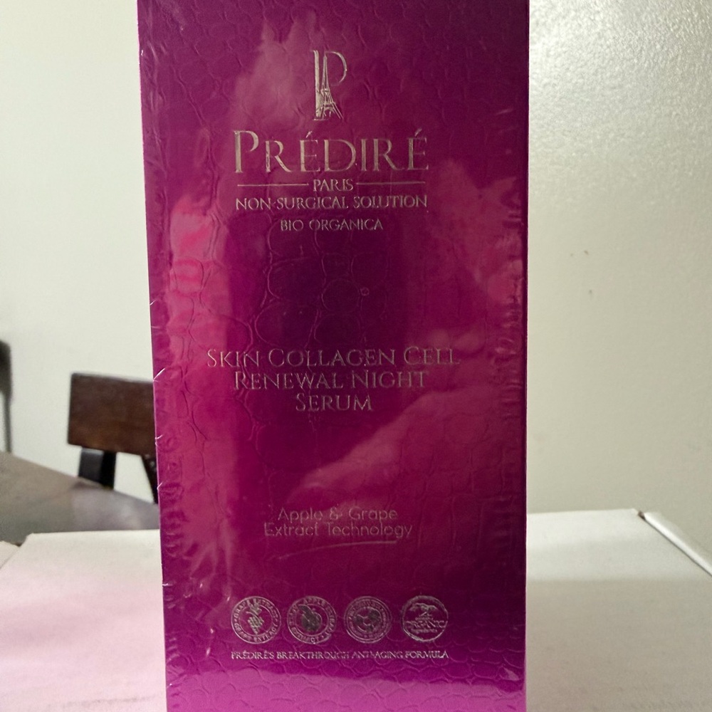 ✨ $750 MSRP✨Prédiré Paris Bio Organica Night Serum Collagen Apple & Grape (40ml)